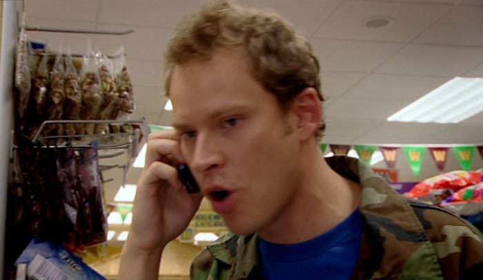 LOOK, I'LL SEE YOU IN A BIT. 'I MUST LOOK SO COOL TO HER. 