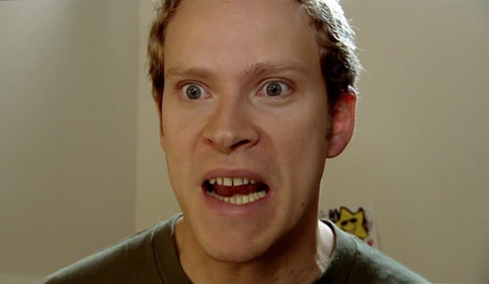 SHE WAS LAUGHING LIKE A... MANIAC!  