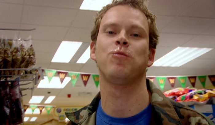 'YEAH, THAT'S RIGHT, HONEY, I'M A STREET-FIGHTING MAN. 