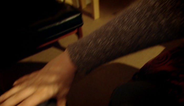 'SHIT, SHE'S SNAKING UP THE THIGH!  