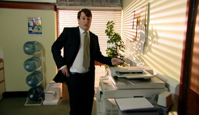HEY! WHAT YOU LOOKING SO SERIOUS ABOUT THERE, MR CORRIGAN? 