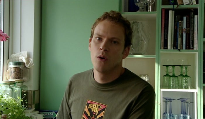 I'VE BEEN THINKING ABOUT US! YOU KNOW I'M LOOKING FOR A LODGER? 