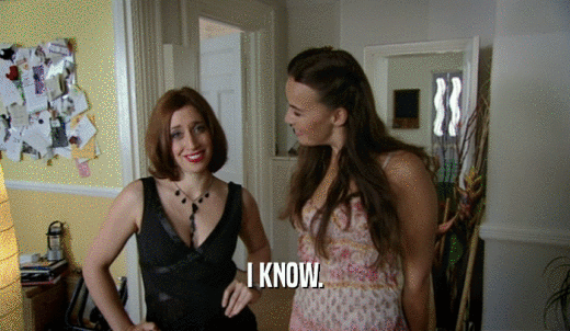 I KNOW.  