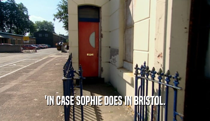 'IN CASE SOPHIE DOES IN BRISTOL.  