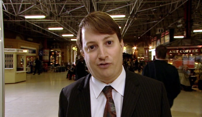 AT THE INSTITUTE OF FINANCE. YOU MUST BE, WHAT? 