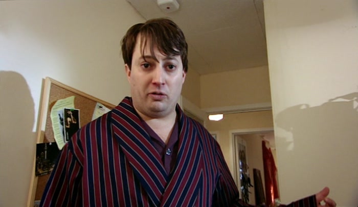 IN YOUR ROOM AND A BIT IN THE HALL.  