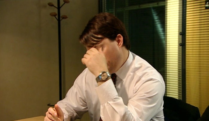 'SO IT LOOKS LIKE I'M CONCENTRATING, BUT ACTUALLY, GRAB SOME MICRO SLEEP.' 