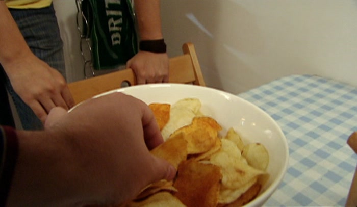 RIGHT. THANKS. CRISPS AND BEANS.  