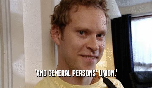 'AND GENERAL PERSONS' UNION.'  
