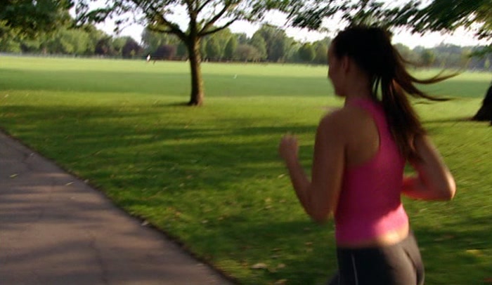 'YEAH, I'M A JOGGER. OF COURSE, THERE HAD TO BE A SPORT FOR ME. 