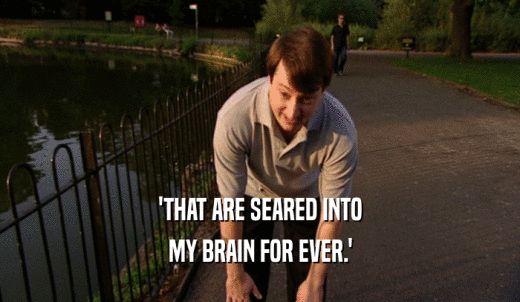 'THAT ARE SEARED INTO MY BRAIN FOR EVER.' 