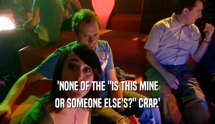 'NONE OF THE 