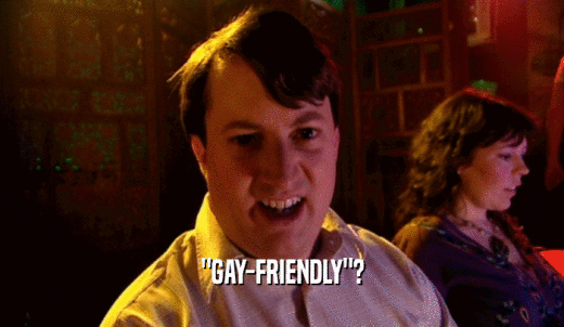 'GAY-FRIENDLY'?  
