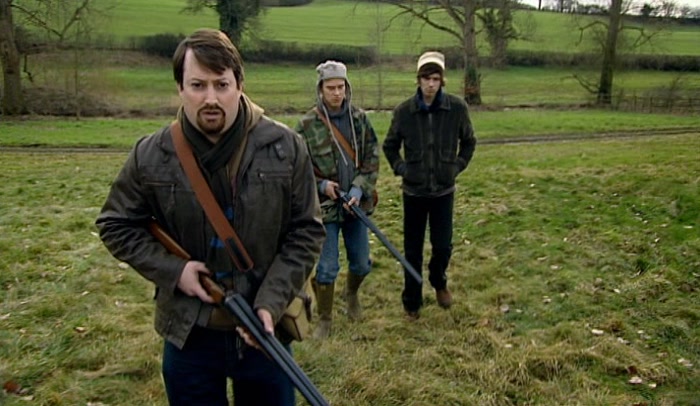 'OH, GOD. THE FIRST FIANCE CHALLENGE, AND I'VE GOT A GUN. AN ACTUAL GUN. 