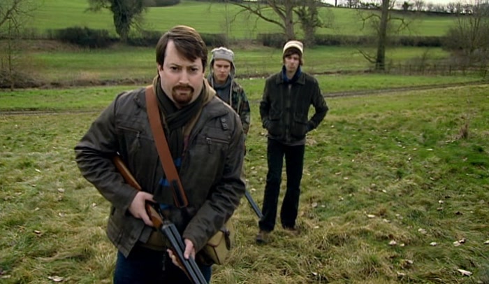 'OH, GOD. THE FIRST FIANCE CHALLENGE, AND I'VE GOT A GUN. AN ACTUAL GUN. 
