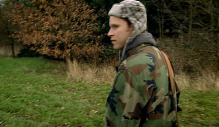 (JEZ) 'NO, OF COURSE HE'S NOT ALLOWED. HE'S MARK CHAPMAN IN THE MAKING, 