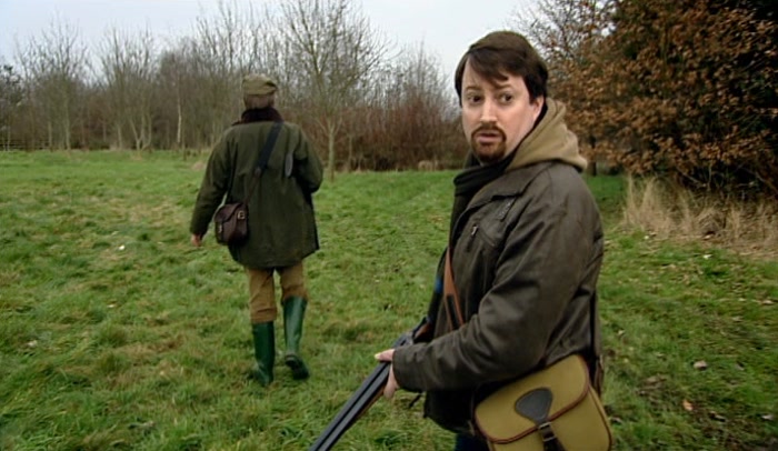 (JEZ) 'NO, OF COURSE HE'S NOT ALLOWED. HE'S MARK CHAPMAN IN THE MAKING, 