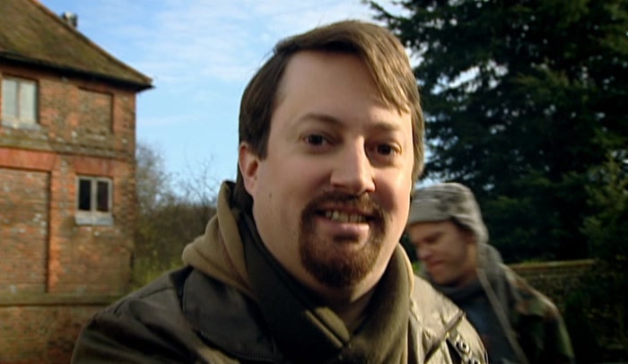 I THOUGHT IT GAVE HIM A BIT OF EDGE. THINKING OF CROPPING THE HAIR, TOO. 