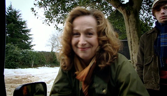 'RIGHT. SO YOUR HUSBAND CAN KILL ME AND YOUR SON CAN WORSHIP MY STUFFED CORPSE, 