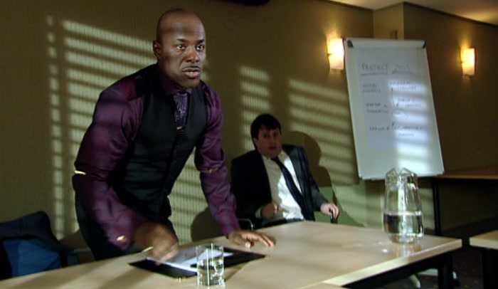 YEAH, I'D JUST LIKE TO ASSURE EVERYONE THAT MR CORRIGAN WILL INDEED BE DEAD IN A MONTH. 