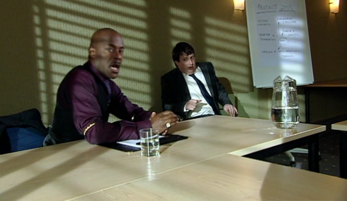 YEAH, I'D JUST LIKE TO ASSURE EVERYONE THAT MR CORRIGAN WILL INDEED BE DEAD IN A MONTH. 