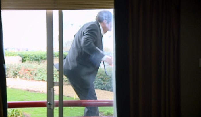 'BUT... YEP, THERE HE GOES.'  