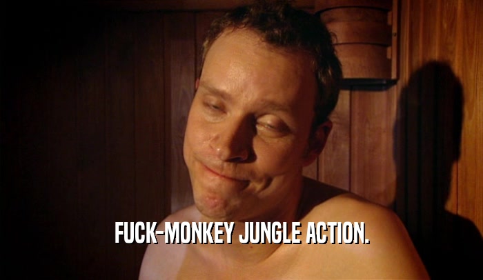FUCK-MONKEY JUNGLE ACTION.  