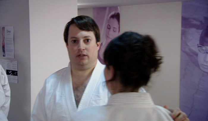 'WHERE HE'S ALLOWED TO PUNCH AND KICK ME.'  
