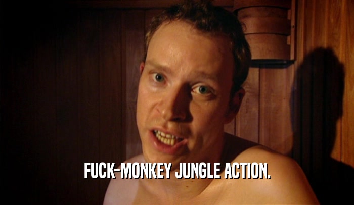 FUCK-MONKEY JUNGLE ACTION.  