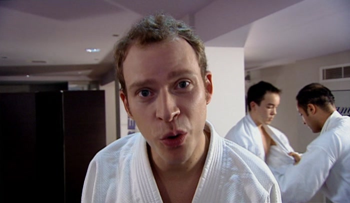 HE POOS... IN THE POOL.  