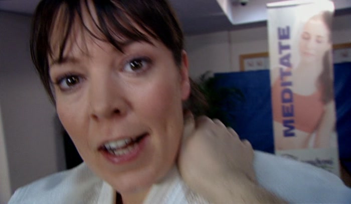'AND GET MARRIED IN JUDO SUITS AND I'LL CUT THE CAKE WITH MY HAND. 