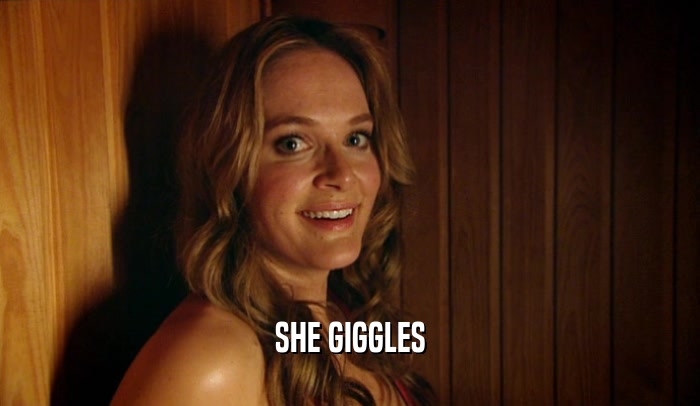 SHE GIGGLES  