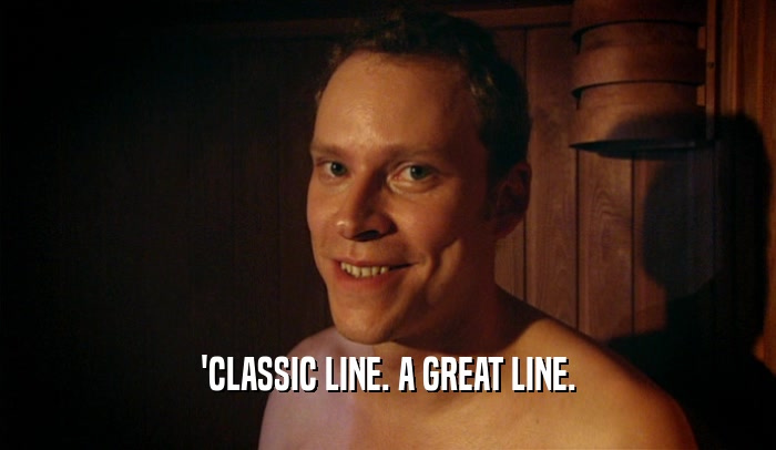 'CLASSIC LINE. A GREAT LINE.  