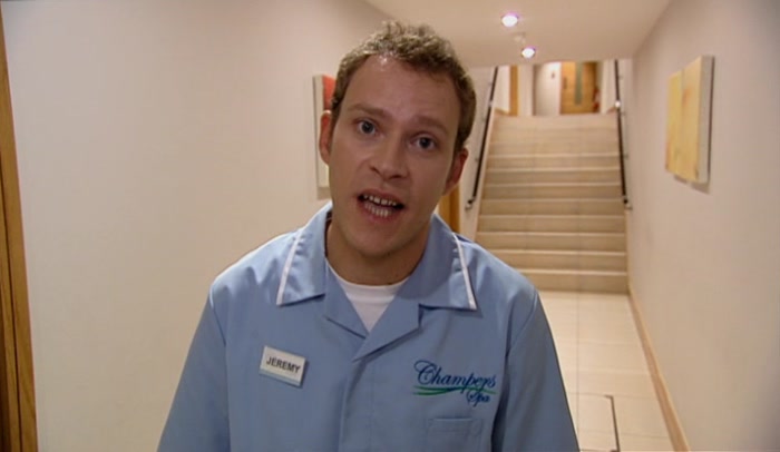 YEAH. SHE SAYS YOU STARE AT HER LIKE A SEX OFFENDER. 