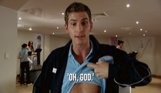 'OH, GOD.'  