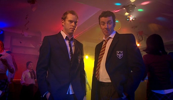 AT SCHOOL? YOU GOT TAUGHT THE WRONG WAY TO RUB ONE OUT AND YOU TRIED IT FOR TWO HOURS. 