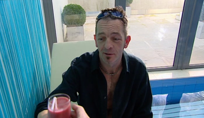 YEAH, TAKE FIVE, IF YOU WANT. SWIM A FEW LENGTHS. 
