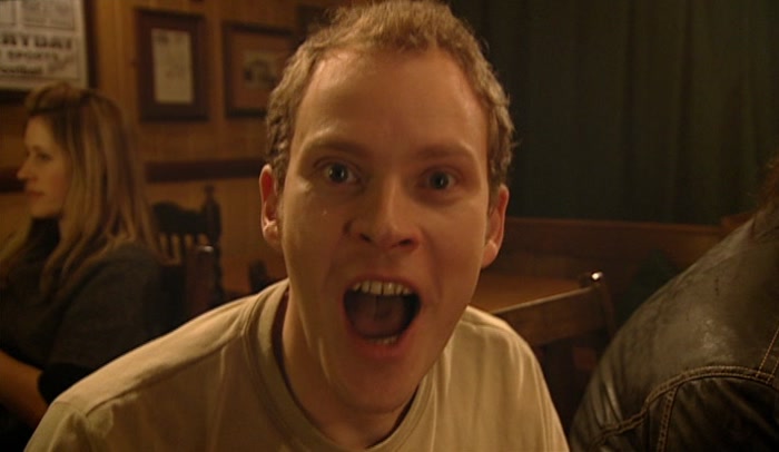 I THOUGHT YOU WERE JUST A MAN IN A SHIRT, SITTING ON A CHAIR. 