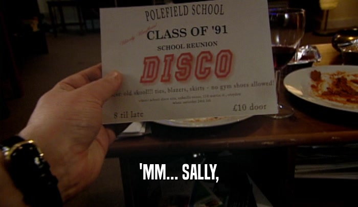 'MM... SALLY,  
