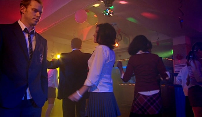 'WHILE THE BEAUTIFUL PEOPLE DANCE AT ME, EXCEPT... 