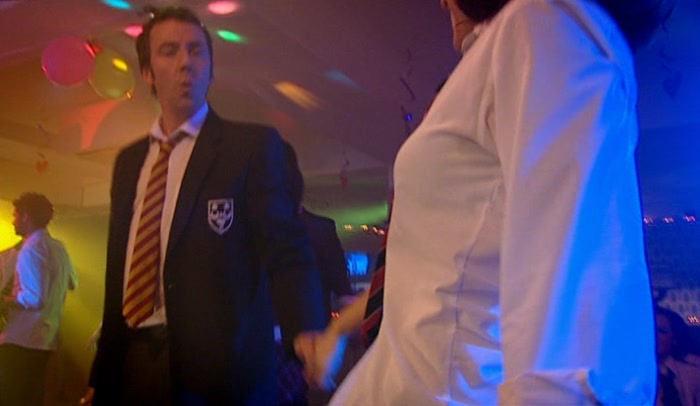 (MARK) 'EUGH, JUST LIKE SCHOOL. I HAVE TO SIT AND WATCH 