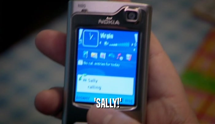 'SALLY!'  