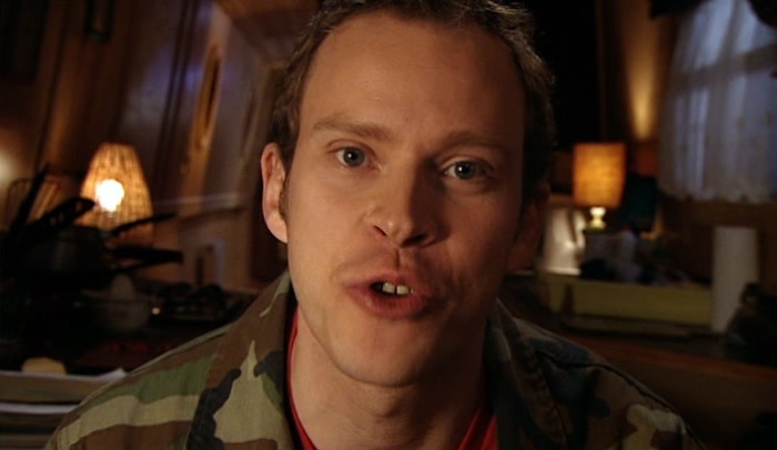 I'M NOT TRYING TO KISS YOU. IT'S LIQUID WASTE. 