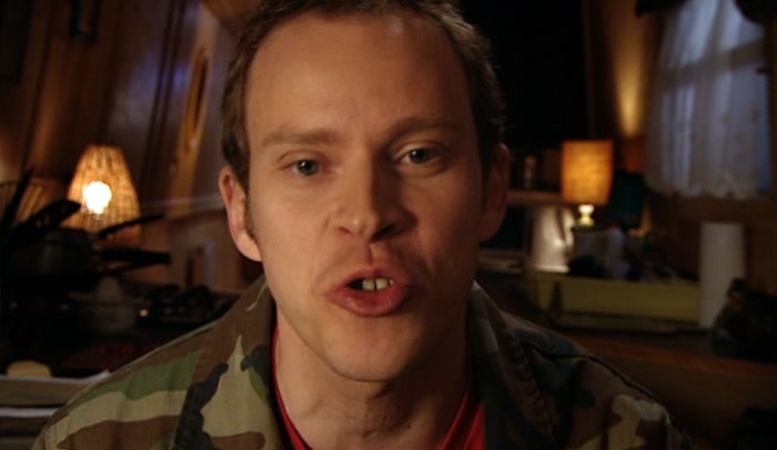 I'M NOT TRYING TO KISS YOU. IT'S LIQUID WASTE. 