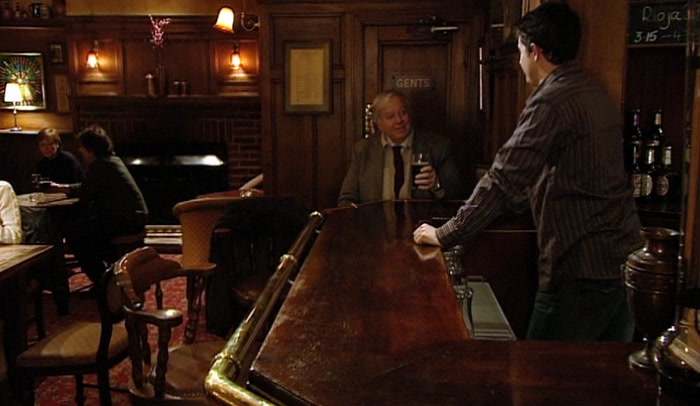 I'M STAGGING YOU. I'M STAGGING YOU BY THE BACK DOOR. 