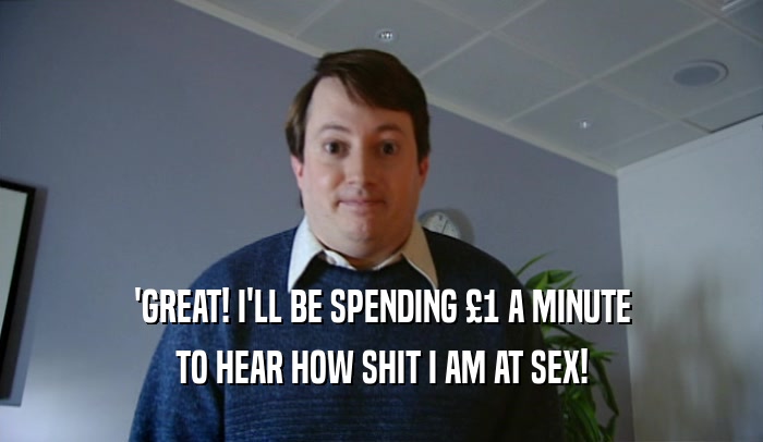 'GREAT! I'LL BE SPENDING 