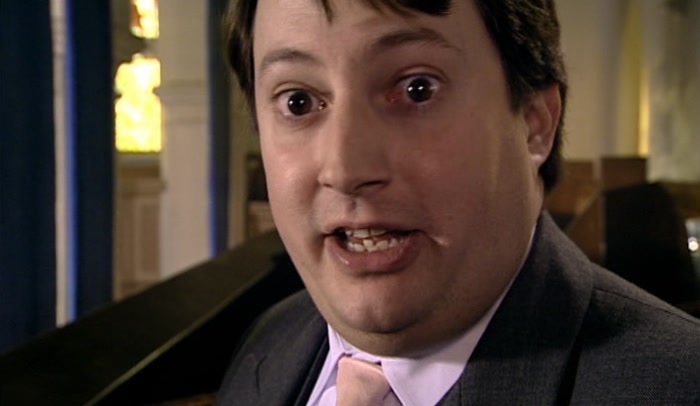 TELL THEM... TELL THEM I'M DOING A STEPHEN FRY. WE'RE IN BRUSSELS. 