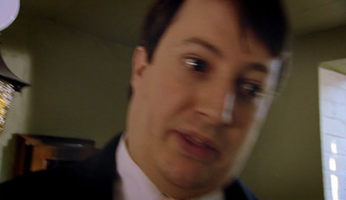 - YOU CAN'T. LET ME THROUGH. - WHAT DO YOU WANT? 