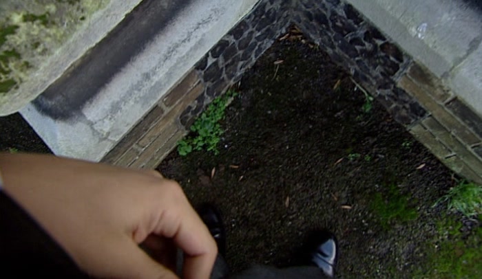 'AM I ACTUALLY GOING TO PISS ON THE CHURCH? 