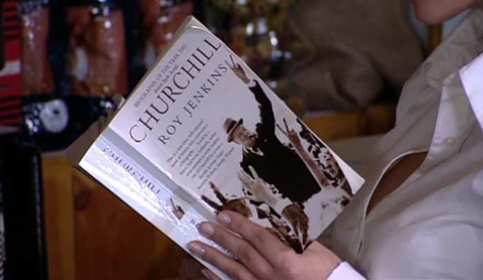 'AH! JENKINS ON CHURCHILL, SHE IS THE PERFECT WOMAN.' 